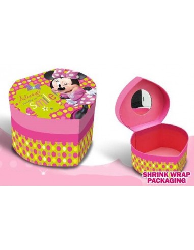 Portagioie cartonato cuore Minnie Cm....