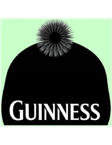 Cappello cuffia logo Guinness nera...