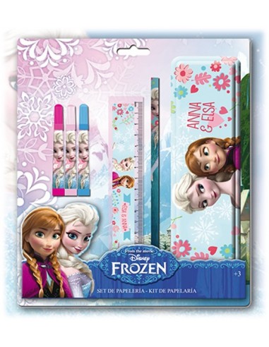 Set scuola in blister Frozen 6 pezzi...