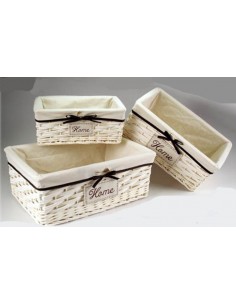 Set 3 ceste vimini Home -...