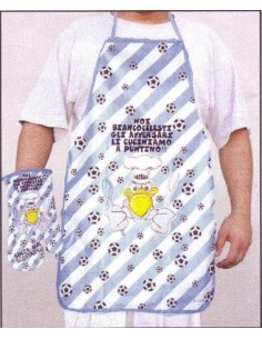 Set cuoco calcio grembiule...