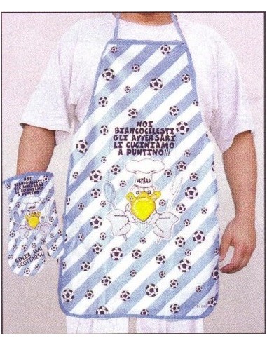 Set cuoco calcio grembiule e guanto...