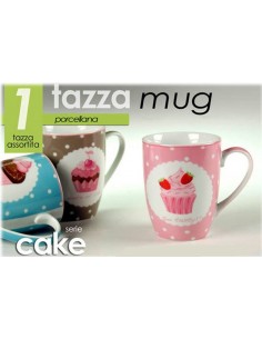 Tazza mug porcellana Cake
