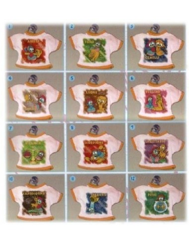 Mini t-shirt con ventosa "Segni...
