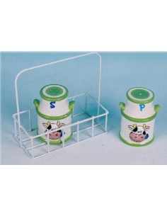 Sale e pepe ceramica mucca...