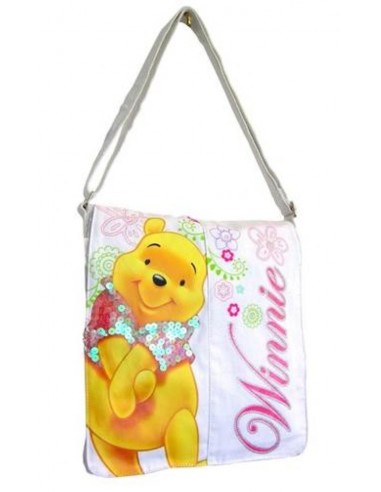 Borsa shopper tela con pattina Winnie...