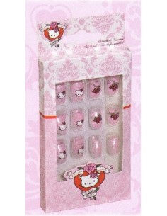 Unghie finte Hello Kitty...