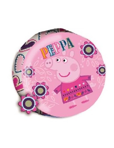 Portaspicci latta tondo con zip Peppa...