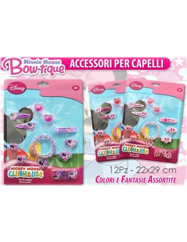 Blister con accessori per capelli 12...