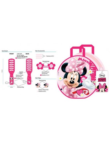 Borsetta pvc Minnie tonda con...