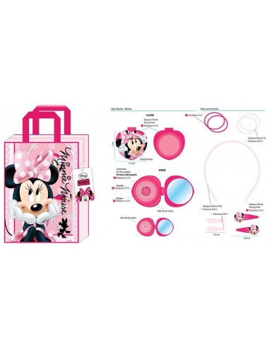 Borsetta pvc Minnie rettangolare con...