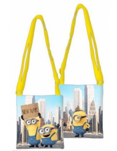 Borsetta tracolla piatta Minions city...