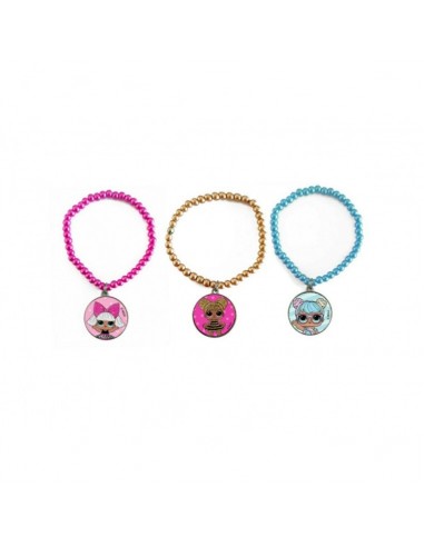 Braccialetto perline con charms Lol...