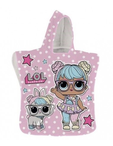 Poncho spugna con cappuccio Lol Surprise