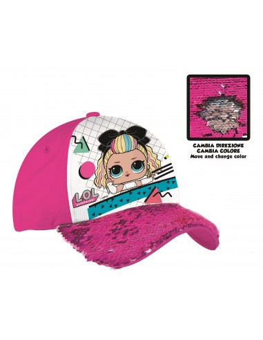 Cappello con visiera con piallettes...