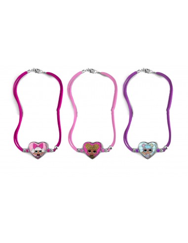 Collanina cordino colorato con charms...