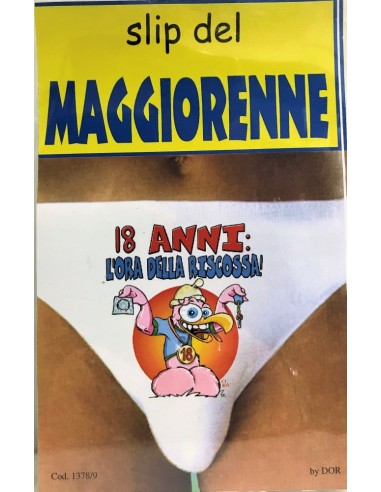 Slip del Maggiorenne umoristico sexy...