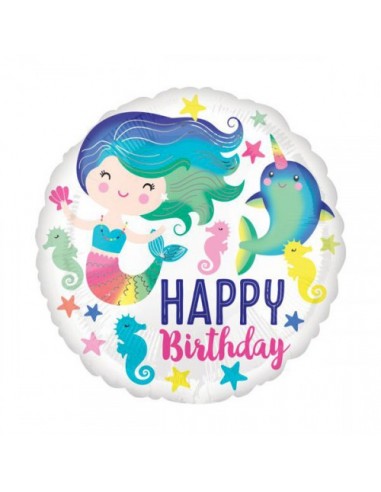 Palloncino mylar 18" Cm. 46 - Happy...