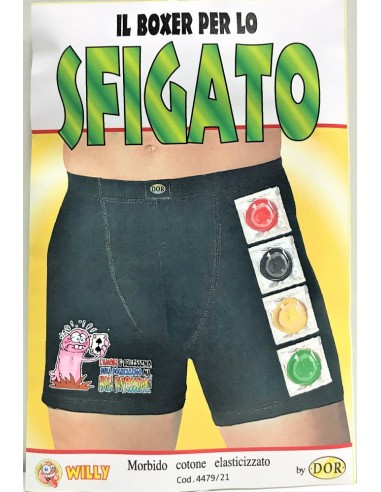 Boxer uomo elasticizzato umoristico...