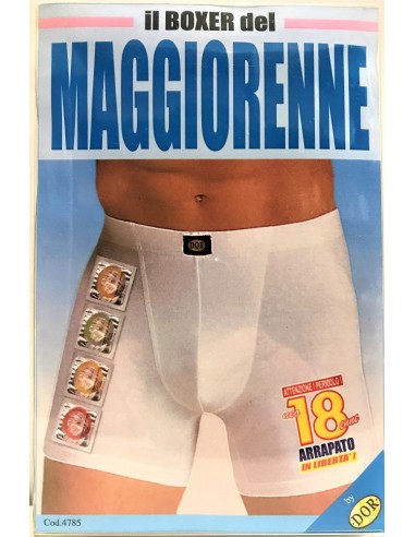 Boxer uomo elasticizzato umoristico...
