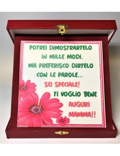 Targa a libretto vellutato...