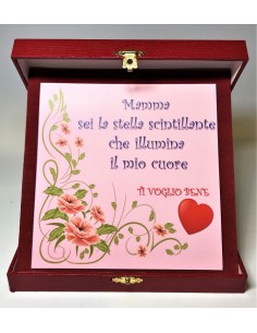 Targa a libretto vellutato...