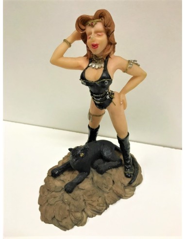 Statuina resina sexy "Women Sado" in...
