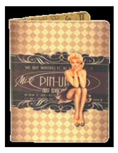 Porta Ipad 2 ecopelle Pin Up Miss Cm....