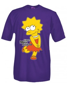 T-shirt Lisa Simpson - Nera...