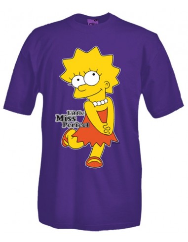 T-shirt Lisa Simpson - Nera - Tg....