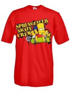 T-shirt Bart Simpson skate...