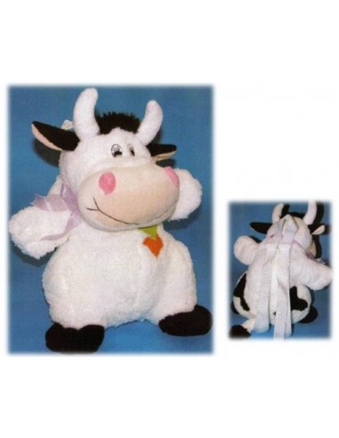 Zainetto peluche riccio mucca Cm. 36