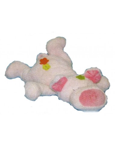 Peluche maialino riccio steso Cm. 33