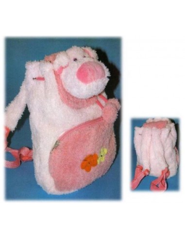 Zainetto peluche riccio maialino con...