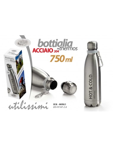 Bottiglia termica borraccia acciaio...