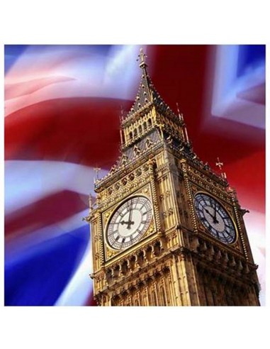 Quadro tela quadrato "London" Big Ben...