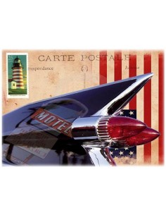 Quadro tela "Cartolina con...