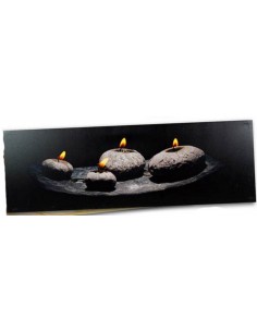 Quadro tela "Zen Black" Cm....