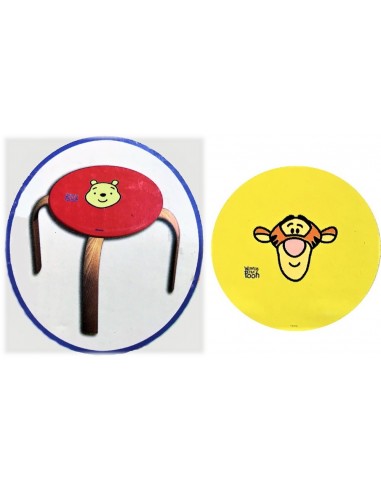 Sgabello in legno per bambini Tigro...