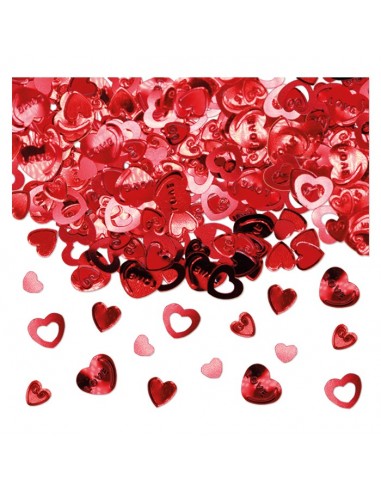 Confetti metallizzati 15gr. Cuori