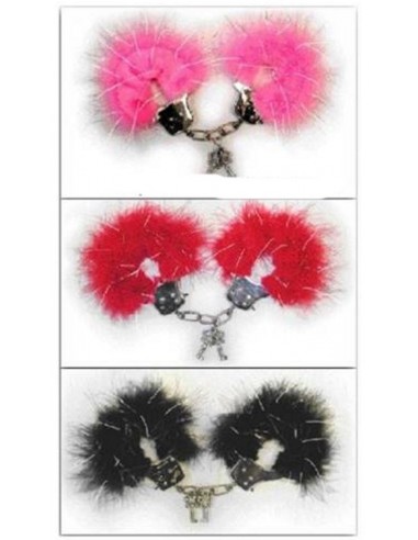 Manette peluche in metallo elegance
