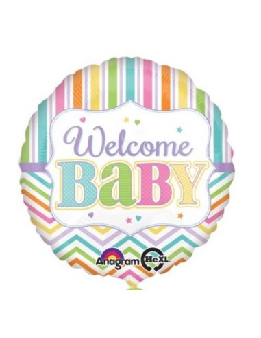 Palloncino mylar 18" Cm. 46 - Welcome...