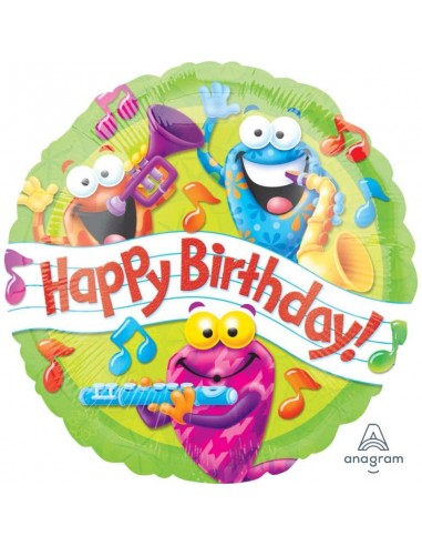 Palloncino mylar 18" Cm. 46 - Happy...