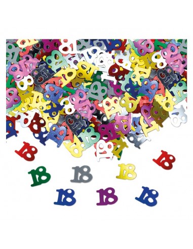 Confetti metallizzati 15gr. - 18 Anni...