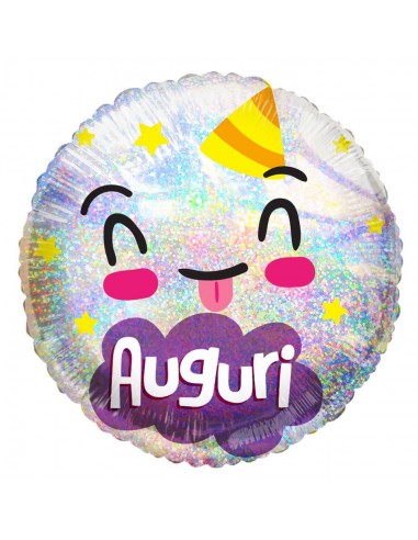 Palloncino mylar 18" Cm. 45 - Auguri...