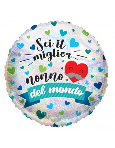 Palloncino mylar 18" Cm. 45 - Sei il...