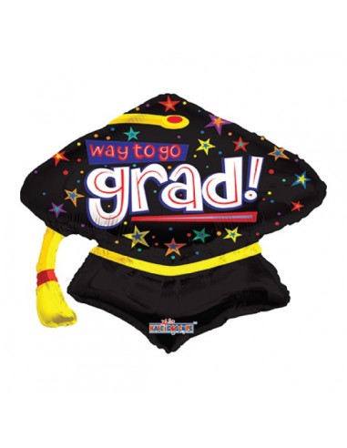 Palloncino mylar 28" Cappello Laurea...