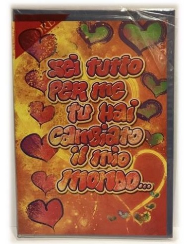 Biglietto auguri classico Love
