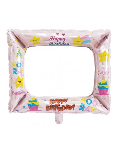 Palloncino mylar Cornice Selfie Happy...