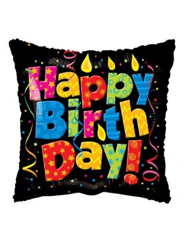 Palloncino mylar 18" Cm. 45 - Happy...